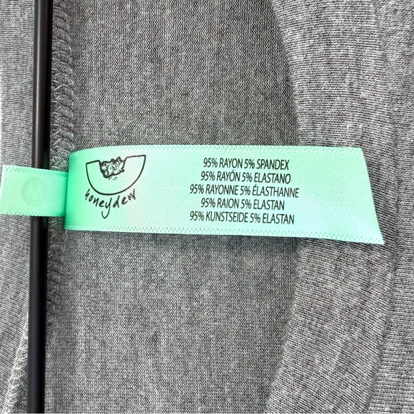 Honeydew Long Sleeve Better Late Than Ugly Sleep Lounge Tee T-Shirt - Picture 5 of 9